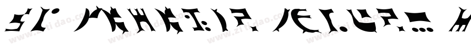 ST Ferengi Gothic R字体转换
